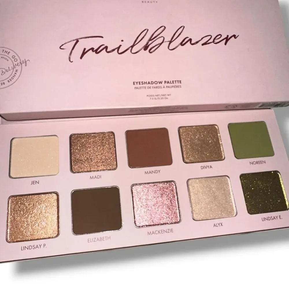 Wander-beauty Multi Makeup 10 shades of neutral, earthy, shimmer eyeshadows NIB